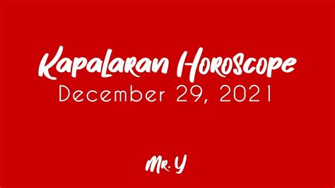 Anong Kapalaran Mo Ngayong Araw Ng Miyerkules Kapalaran Horoscope