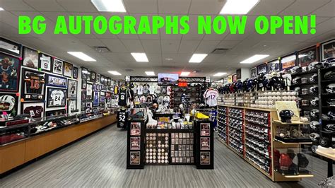 The BG Autographs Store Is NOW OPEN The Jefferson Valley Mall