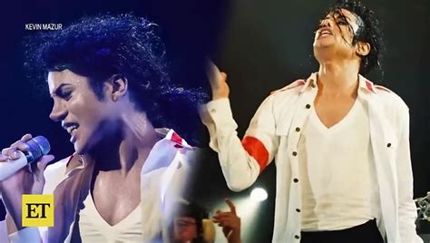 Michael Jackson Biopic Jaafar Jackson Embraces Nia Long On Set Video