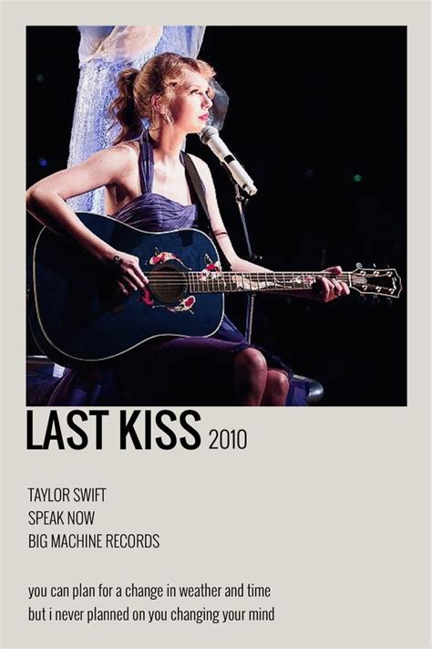 Last Kiss Taylor Swift Last Kiss Taylor Swift Taylor Swift Speak Now