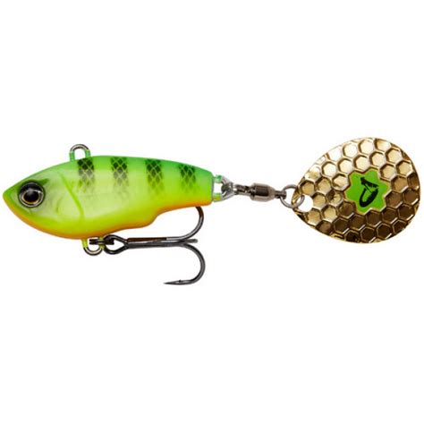 Тейл-спиннер Savage Gear Fat Tail Spin 65mm 16.0g Зеленый/Желтый (1013 ...