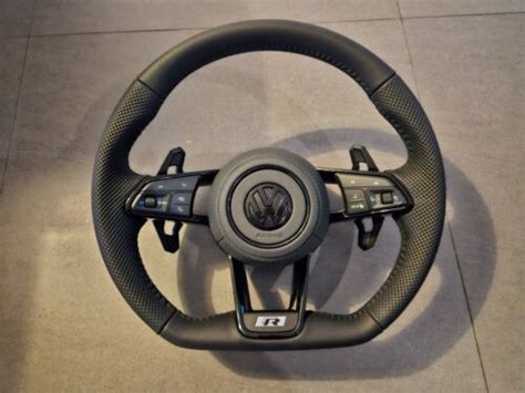 Lenkrad Vw Golf Gti Gtd R Line Neu Beziehen Leder Alcantara