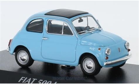 Modellautos Fiat 500 1 43 Maxichamps L Blau 1965 Online Modellautos De