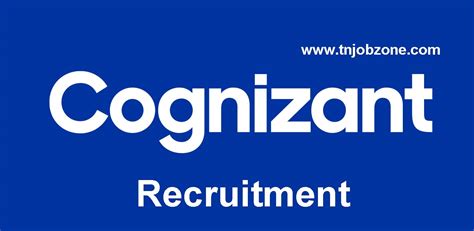 Cognizant Graduate Trainee Recruitment