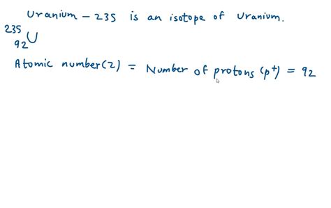 Uranium Number Of Protons