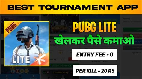 Pubg Lite Tournament App Free Entry Pubg Lite Tournament App Pubg