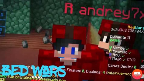 Unas Partidas De Bed Wars Minecraft Samirdt Youtube