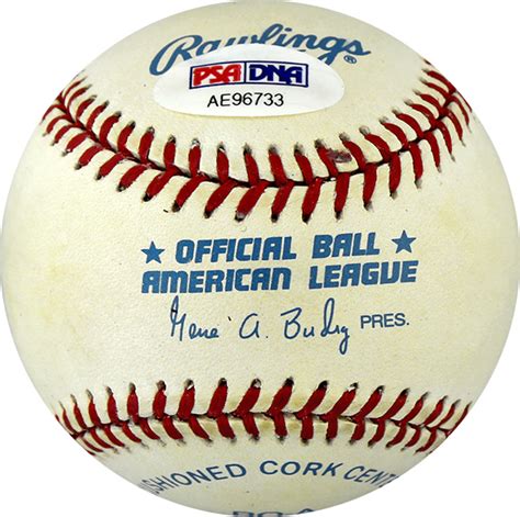 Early Wynn Autographed Official Al Baseball Inscribed