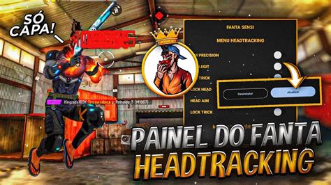 Saiu Painel Headtracking Do Fantasma FF Pra ANDROID Sensi Full