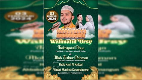 LIVE BANGERAN BERSHOLAWAT BERSAMA HABIB HANIF AL HADDAD FEAT AHBAABUL