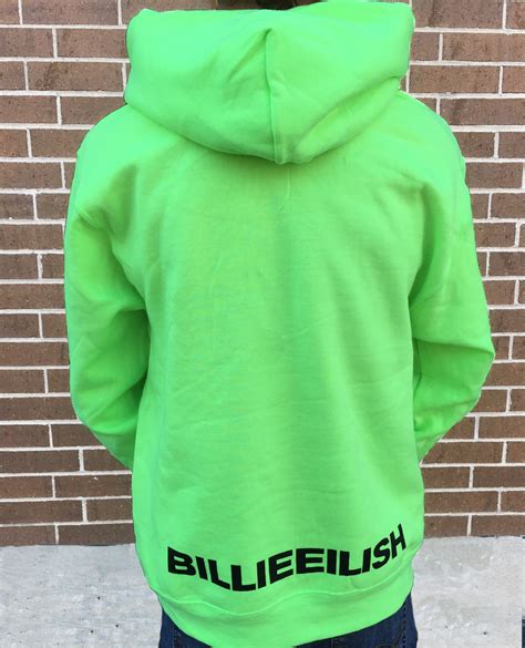 Green Hoodie Billie Eilish