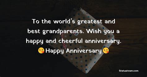 Anniversary Wishes For Grandparents