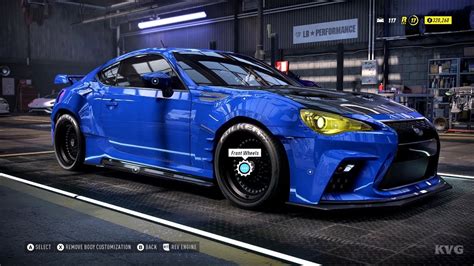 Need For Speed Heat Subaru Brz Premium Customize Tuning Car