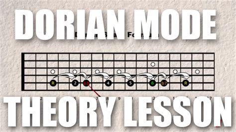 Dorian Mode Explained Video Theory Guitar Lesson Guitar Excellence