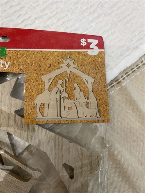 Dollar General Nativity Makeover Re Fabbed