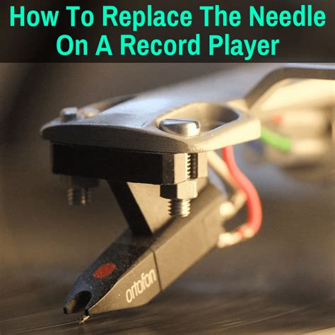 How To Replace The Needle On A Record Player