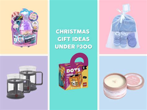 Christmas Gift Ideas Under P