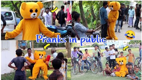 Teddy Bear Pranks 🤣।। Teddy Bear Pranks In India 😍।। Teddy Bear Dance