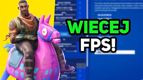 🎮jak Mieć WiĘcej Fps W Fortnite Optymalizacja🔧 Youtube