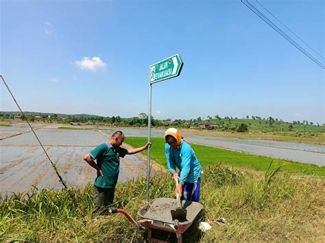 Upayakan Mitigasi Bencana Bpbd Jepara Pasang Rambu Evakuasi Di Desa