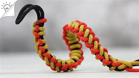 Braided Bracelet Rope Knot Tutorial Thaitrick Thaitrick