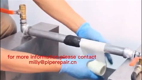 Water Cured Polyurethane Resin Fiberglass Fix Wrap Pipe Repair Bandage