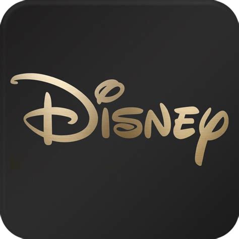 Disney App Icon • Black And Gold Theme Disney App Icon App Icon