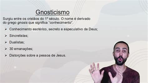 O QUE É O GNOSTICISMO Ensinando a Bíblia Online YouTube