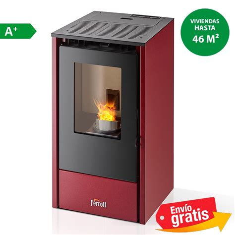 Estufa De Pellets Ferroli Lira Slim Mejor Precio Ofertas Comprar Tienda