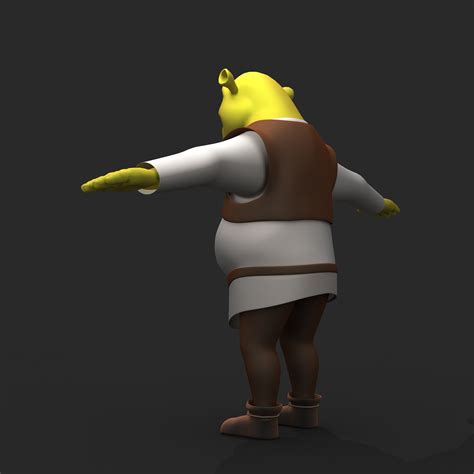 Shrek 3D Model - TurboSquid 1977406