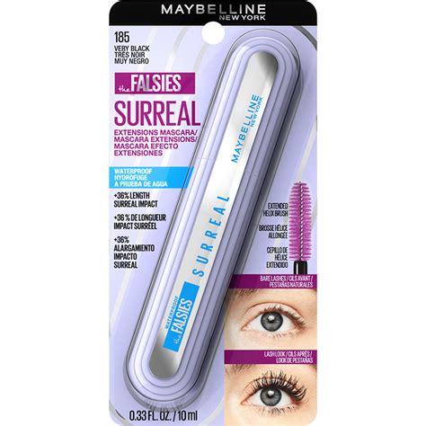 Mascara de pestañas Falsies Surreal Maybelline Waterproof Farmacia