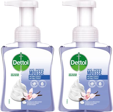 Dettol Handzeep Zachte Mousse Antibacterieel Orchidee Vanille