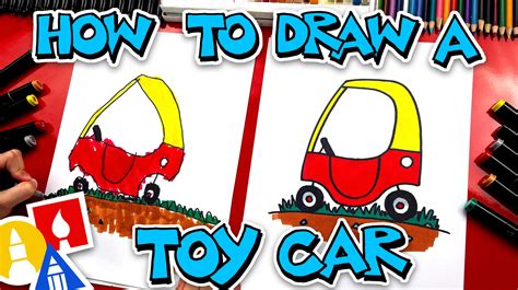 How To Draw A Toy Car - Art For Kids Hub