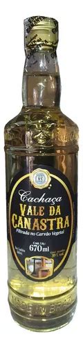 1 Cachaça Vale Da Canastra Ouro Filtrada No Carvão Vegetal