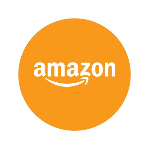 Free High-Quality Yellow Back Amazon Circle Logo for Creative Design