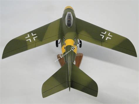 Focke-Wulf Ta 183 (Clear Canopy) - Mahogany Wooden Aircraft Models ...