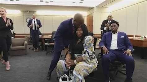 George Floyd's family celebrates historic verdict | khou.com