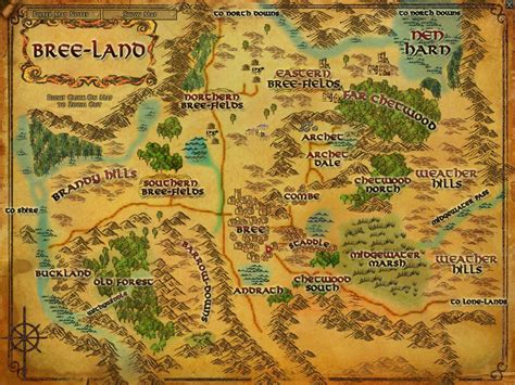 Bree Land Zones Lord Of The Rings Online ZAM