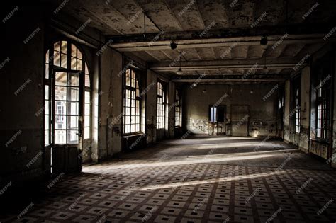 Premium Photo | Interior of an old abandoned castle