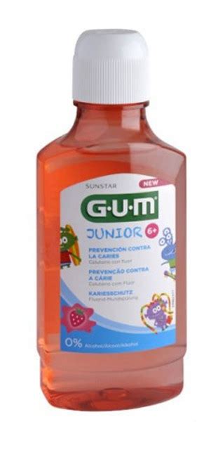 GUM JUNIOR BAIN DE BOUCHE 300ML PARA CENTRE