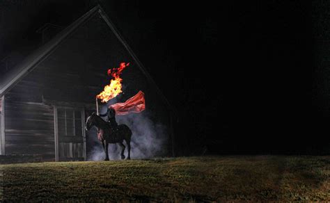 Meet the real Headless Horseman of Serenbe's "Sleepy Hollow Experience"