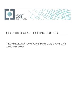 Co2 capture-technologies | PDF