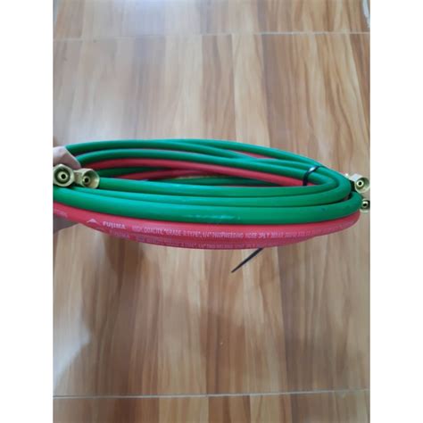 Twin Hose With Fittings 15FT 20FT For Welding Cutting Outfit Oxygen