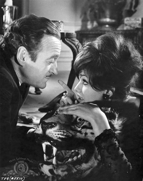 David Niven and Claudia Cardinale in The Pink Panther (1963) | Claudia ...