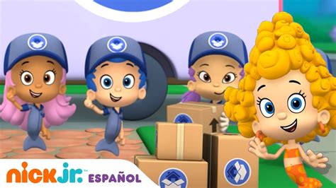 Bubble Guppies ¡los Mudadores Guppy Ayudan A Skip Con La Canción De