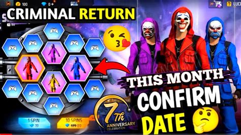 Crimanal Bundle Return 7th Anniversary Criminal Bundle Return Kab