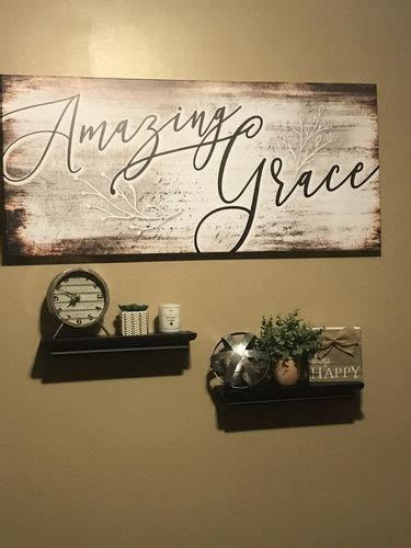 Christian Wall Art Amazing Grace Wood Frame Ready To Hang