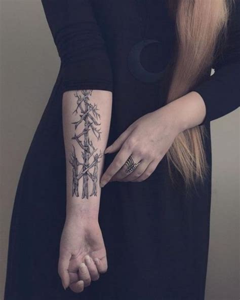 20 Rune Tattoos For Women Using The Viking Elder Futhark That Have Deep