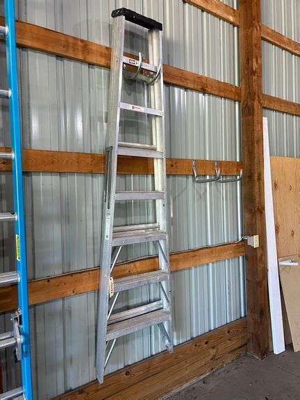 Keller Aluminum Step Ladder Peterson Land Auction Llc