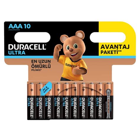 T Ketici Pili Ve Batarya Duracell Turbo Max Alkalin Aaa Nce Kalem Pil